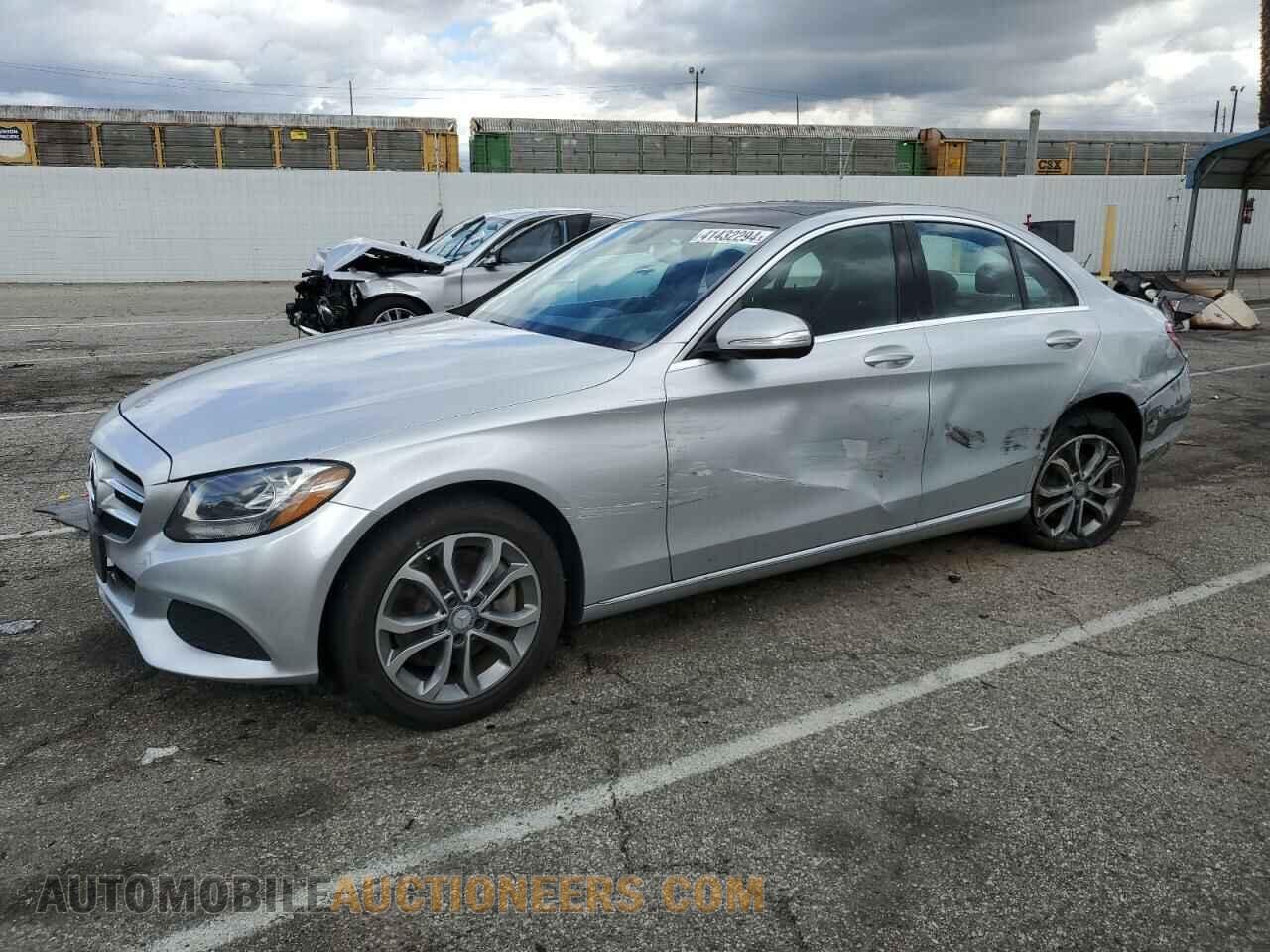 55SWF4KB5FU021076 MERCEDES-BENZ C-CLASS 2015