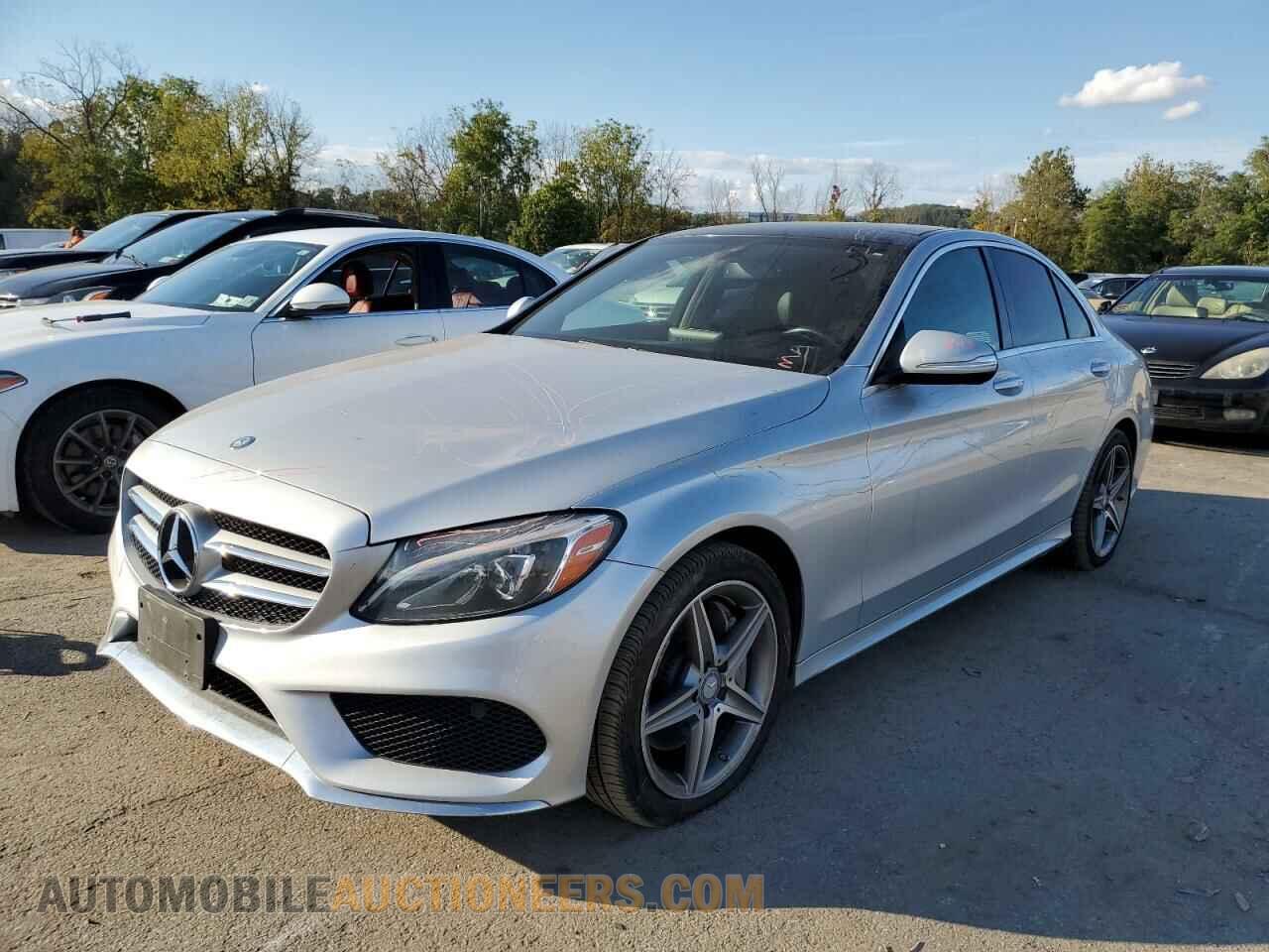 55SWF4KB5FU024088 MERCEDES-BENZ C-CLASS 2015