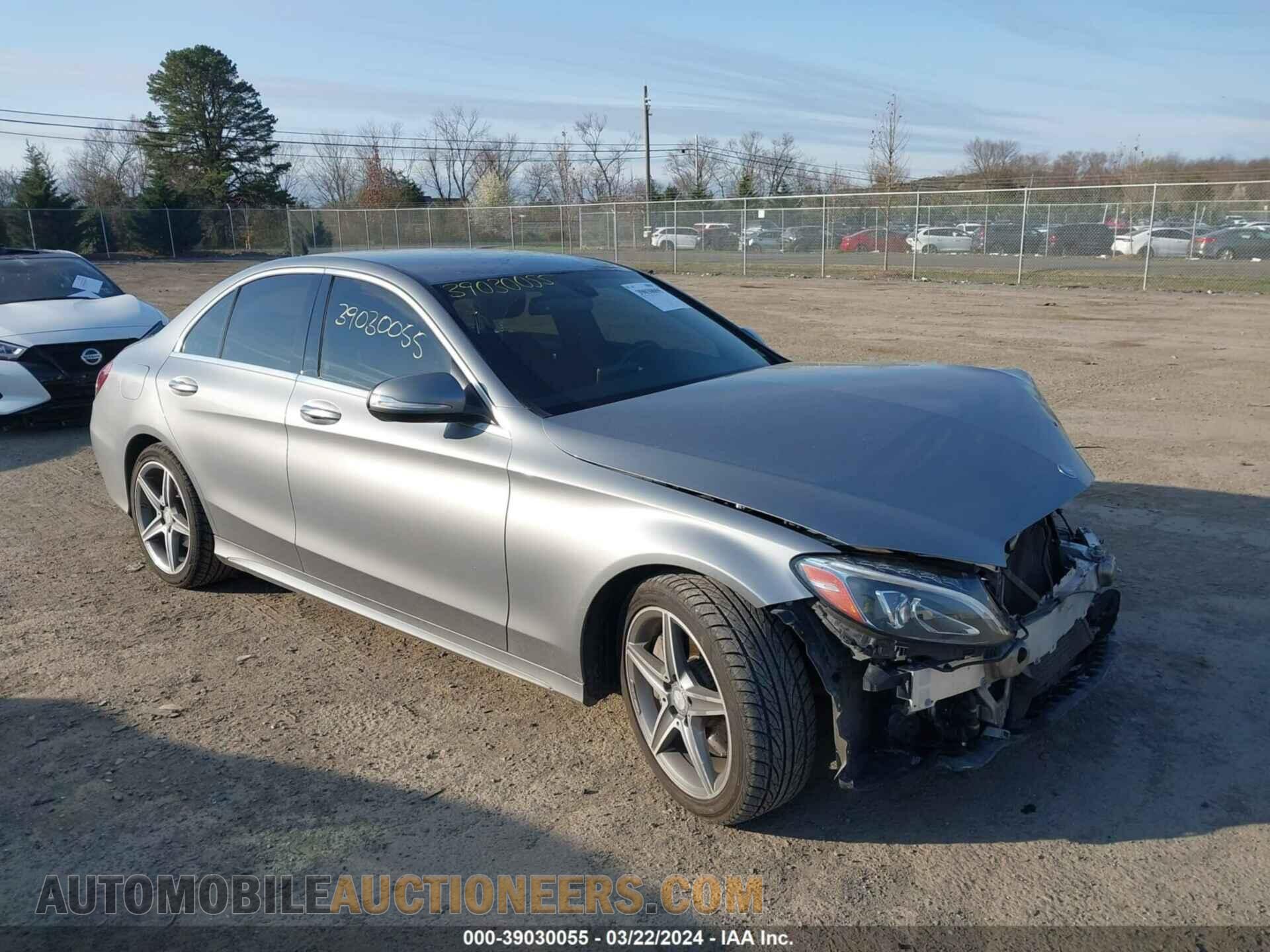 55SWF4KB5FU025578 MERCEDES-BENZ C 300 2015