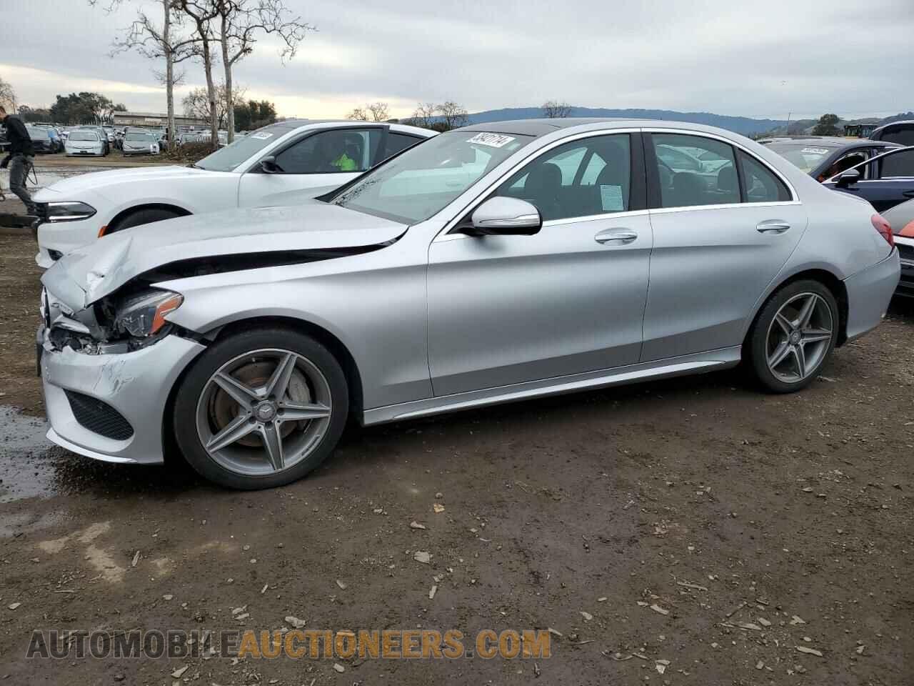 55SWF4KB5FU029596 MERCEDES-BENZ C-CLASS 2015