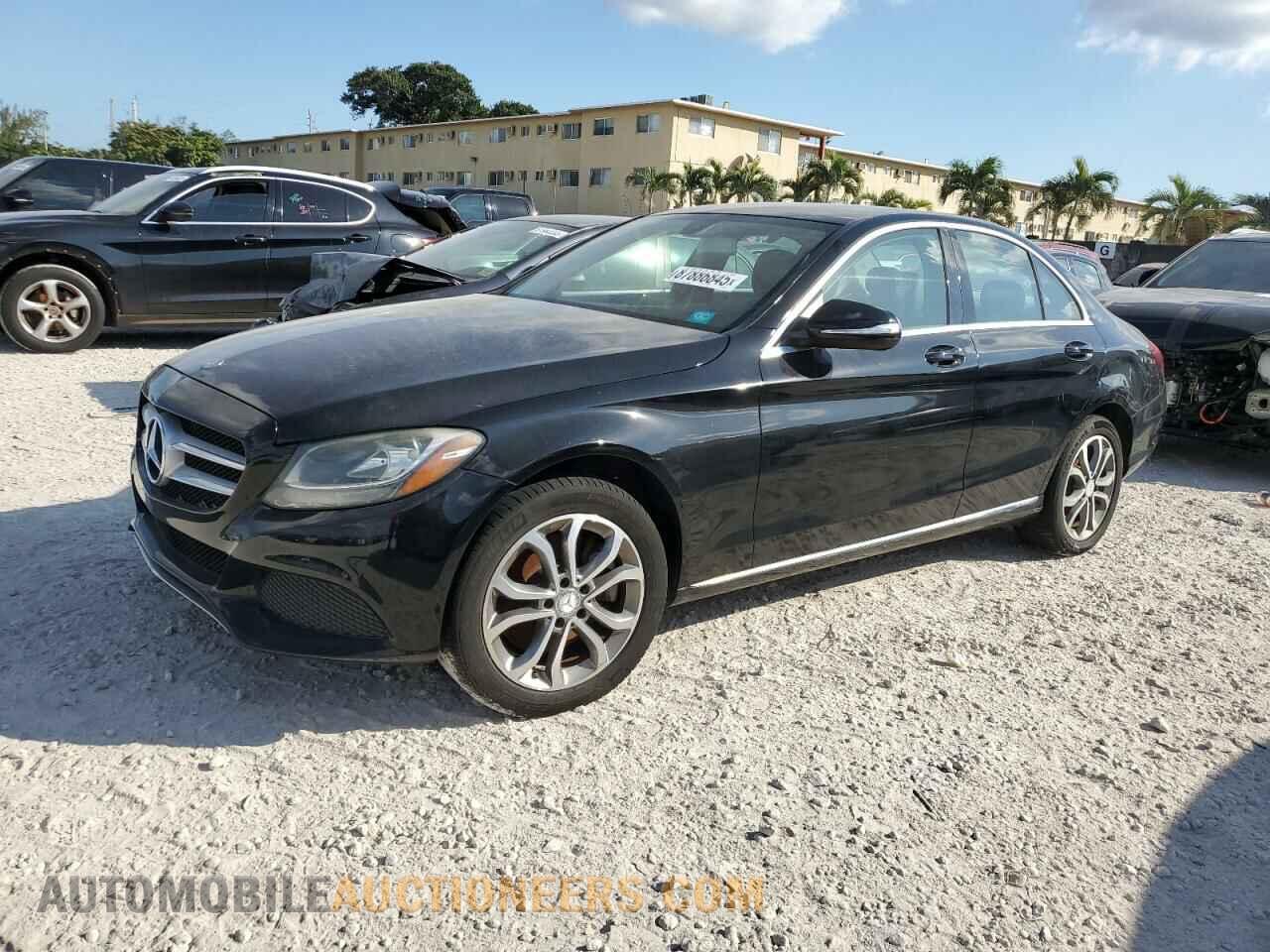 55SWF4KB5FU031137 MERCEDES-BENZ C-CLASS 2015