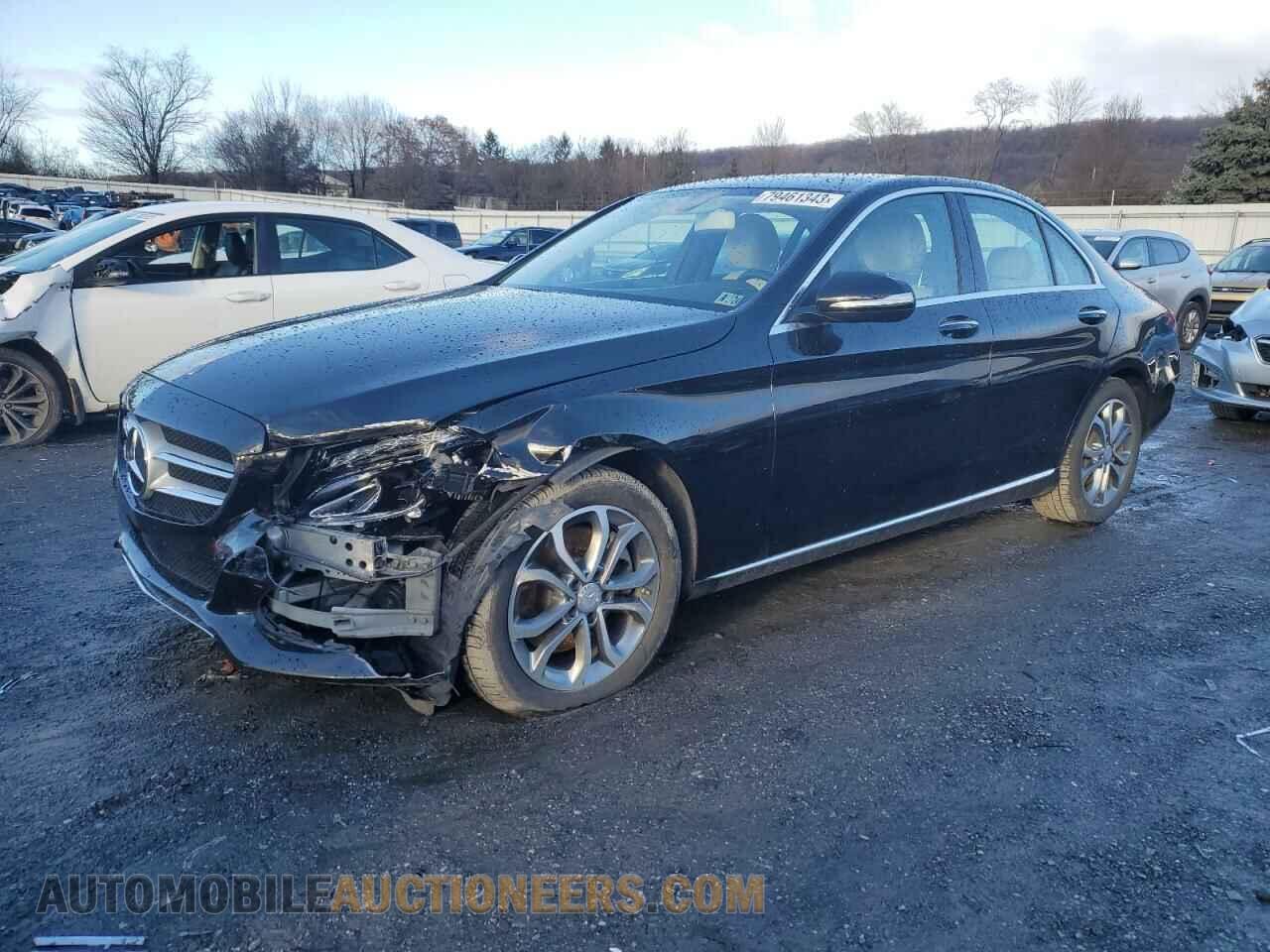 55SWF4KB5FU031879 MERCEDES-BENZ C-CLASS 2015