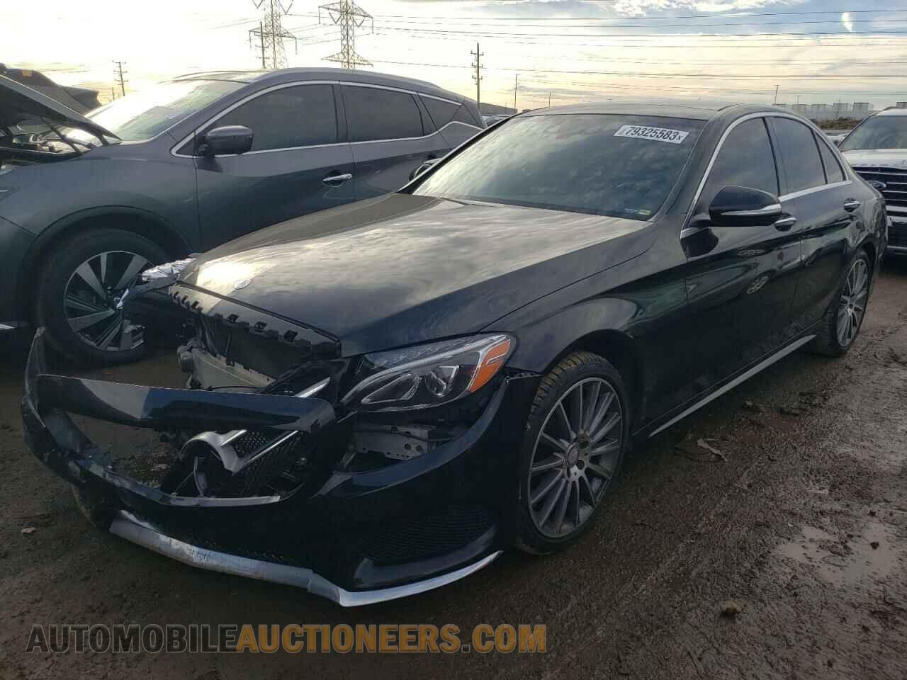 55SWF4KB5FU032272 MERCEDES-BENZ C-CLASS 2015