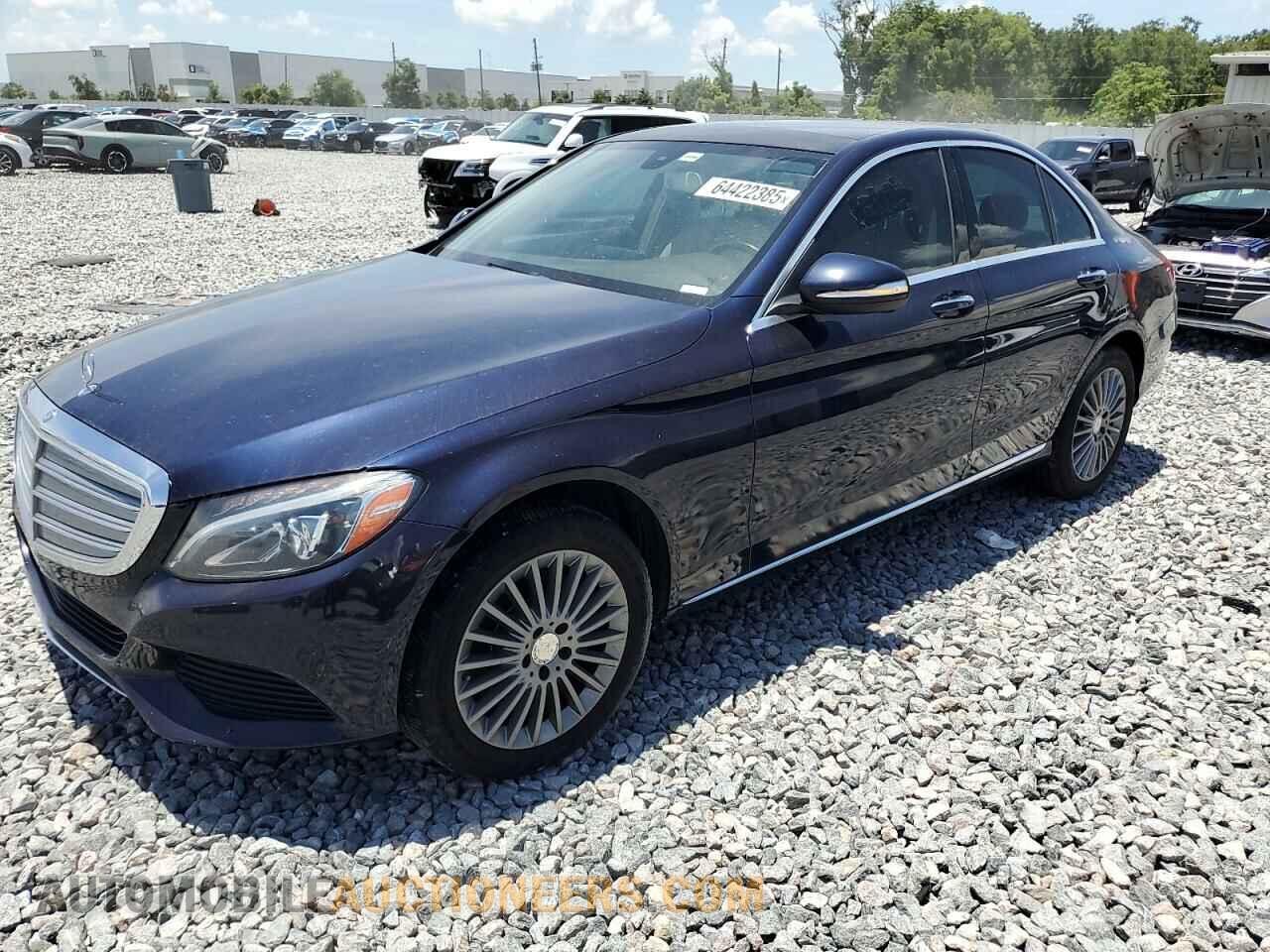 55SWF4KB5FU034698 MERCEDES-BENZ C-CLASS 2015