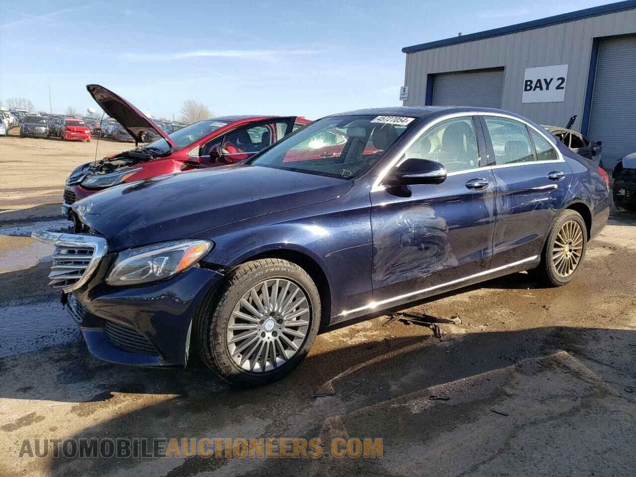 55SWF4KB5FU035205 MERCEDES-BENZ C-CLASS 2015
