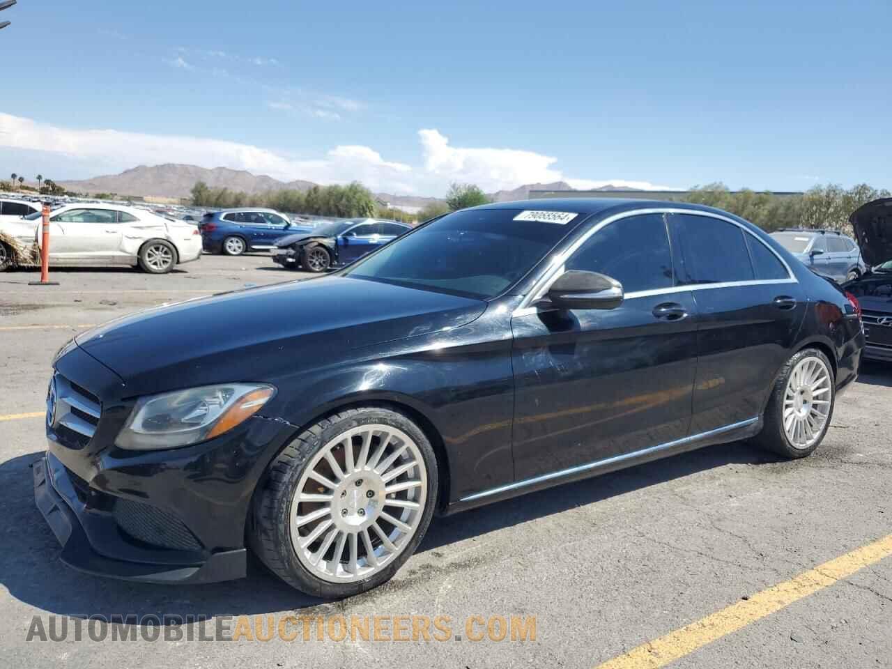 55SWF4KB5FU036709 MERCEDES-BENZ C-CLASS 2015