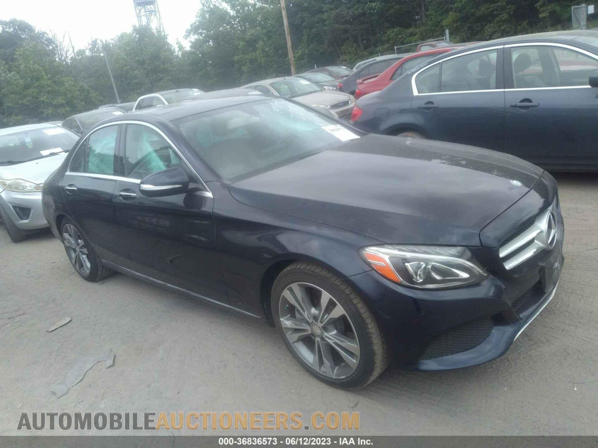 55SWF4KB5FU042235 MERCEDES-BENZ C-CLASS 2015