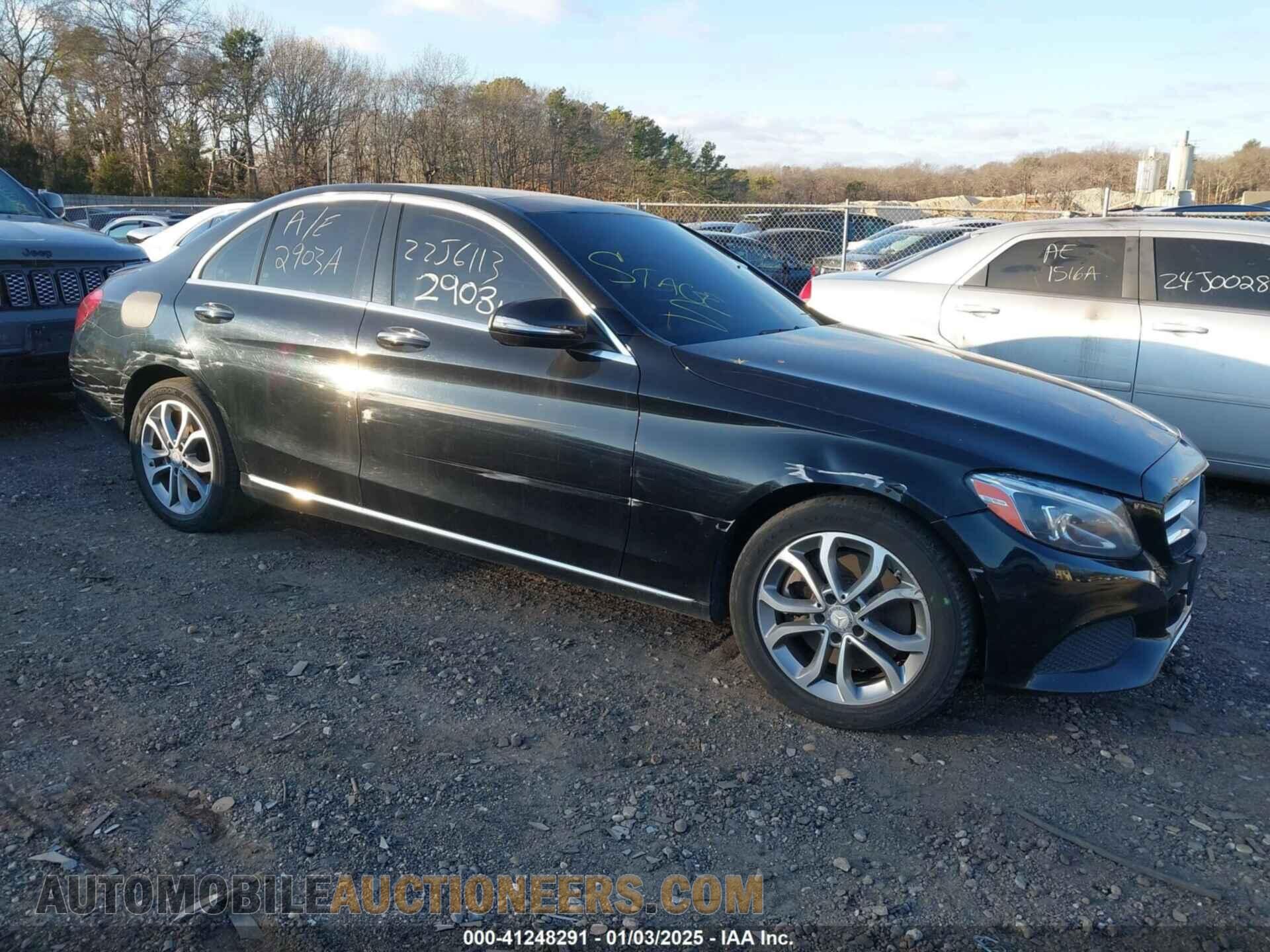 55SWF4KB5FU056877 MERCEDES-BENZ C 300 2015