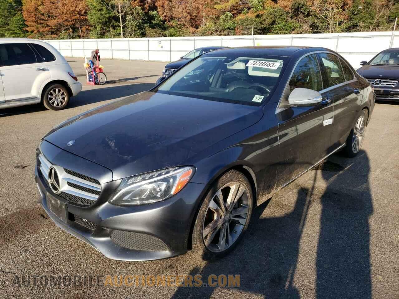 55SWF4KB5FU063599 MERCEDES-BENZ C-CLASS 2015