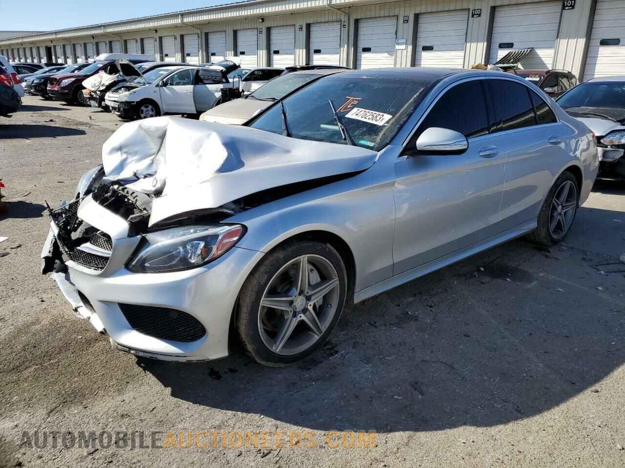 55SWF4KB5FU072237 MERCEDES-BENZ C-CLASS 2015