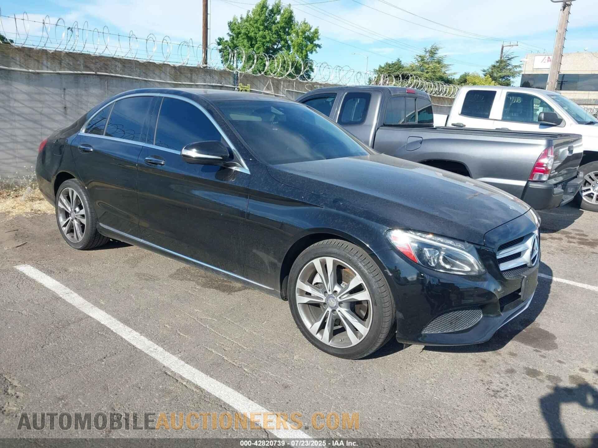 55SWF4KB5FU076322 MERCEDES-BENZ C 300 2015