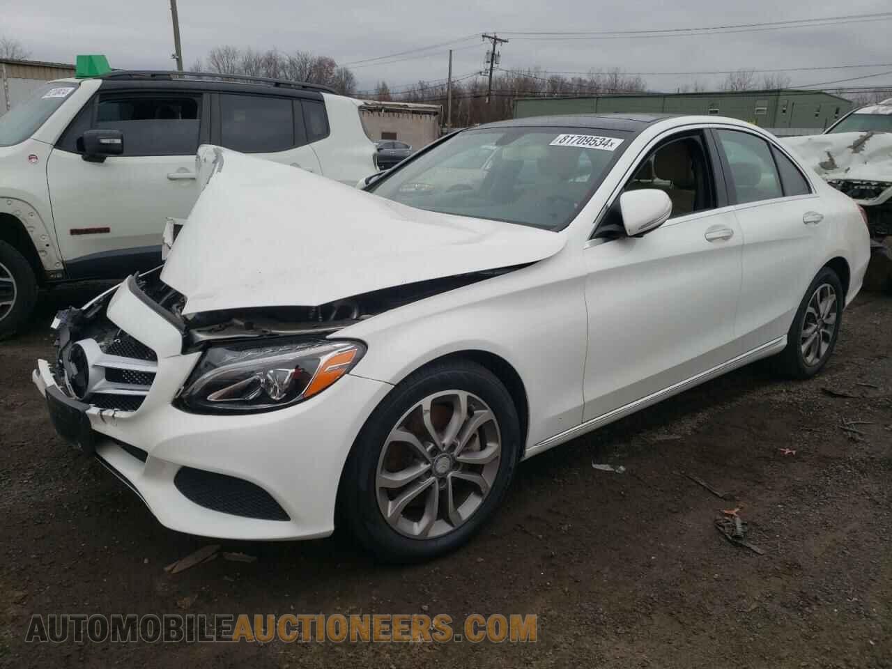 55SWF4KB5FU082430 MERCEDES-BENZ C-CLASS 2015