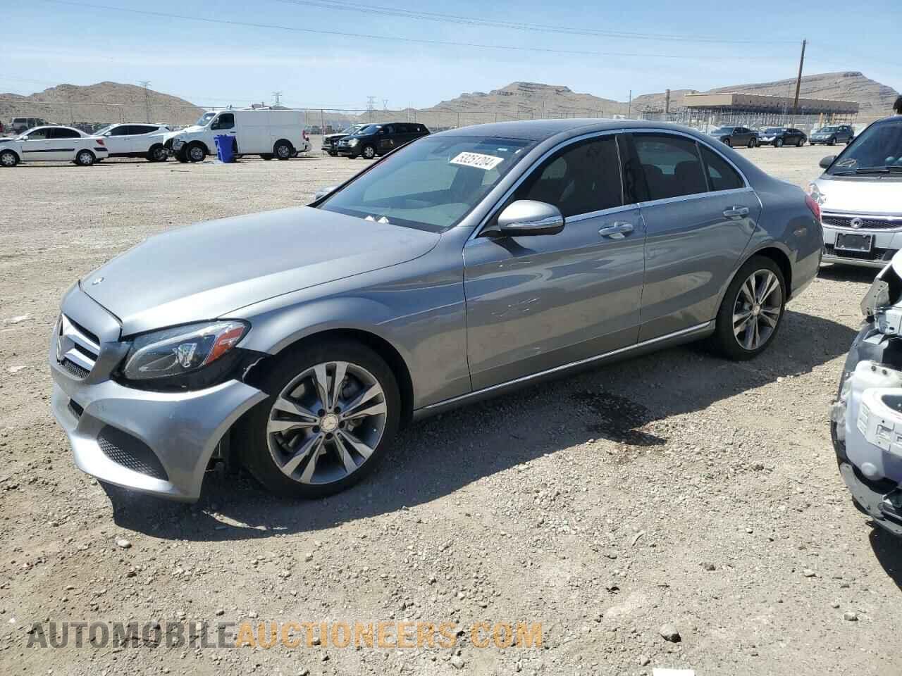55SWF4KB5FU084369 MERCEDES-BENZ C-CLASS 2015