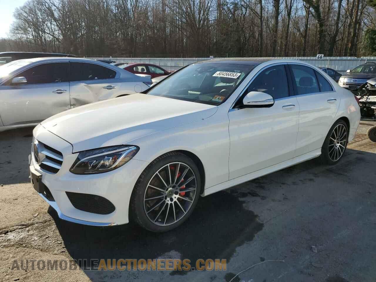 55SWF4KB5FU085814 MERCEDES-BENZ C-CLASS 2015