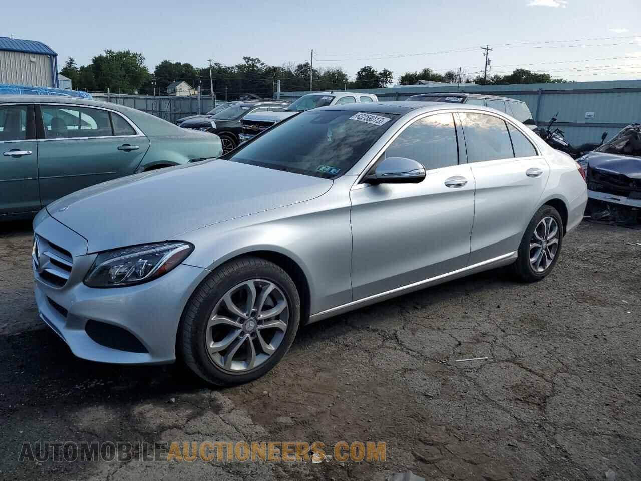 55SWF4KB5FU086736 MERCEDES-BENZ C-CLASS 2015