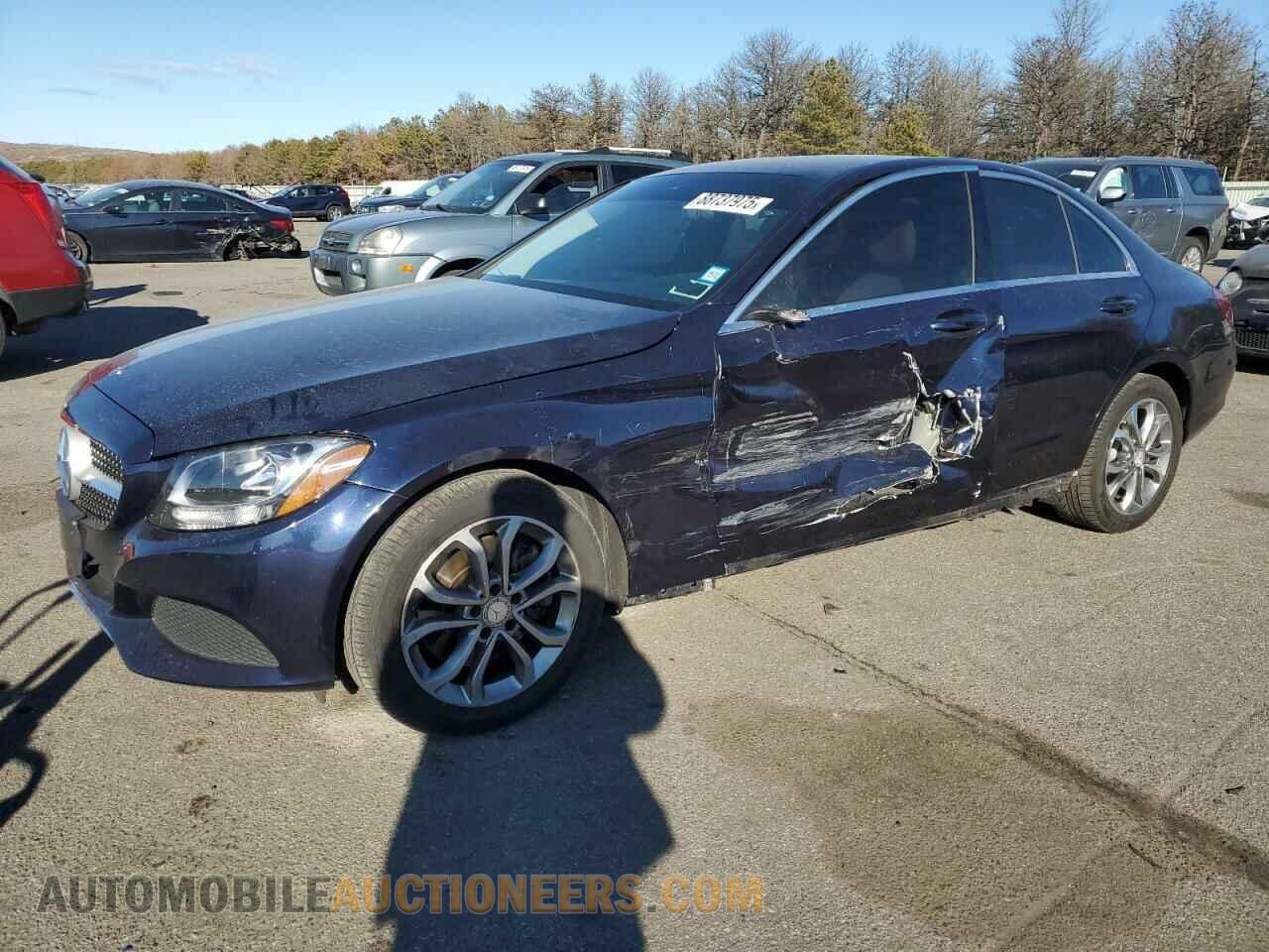 55SWF4KB5FU090933 MERCEDES-BENZ C-CLASS 2015