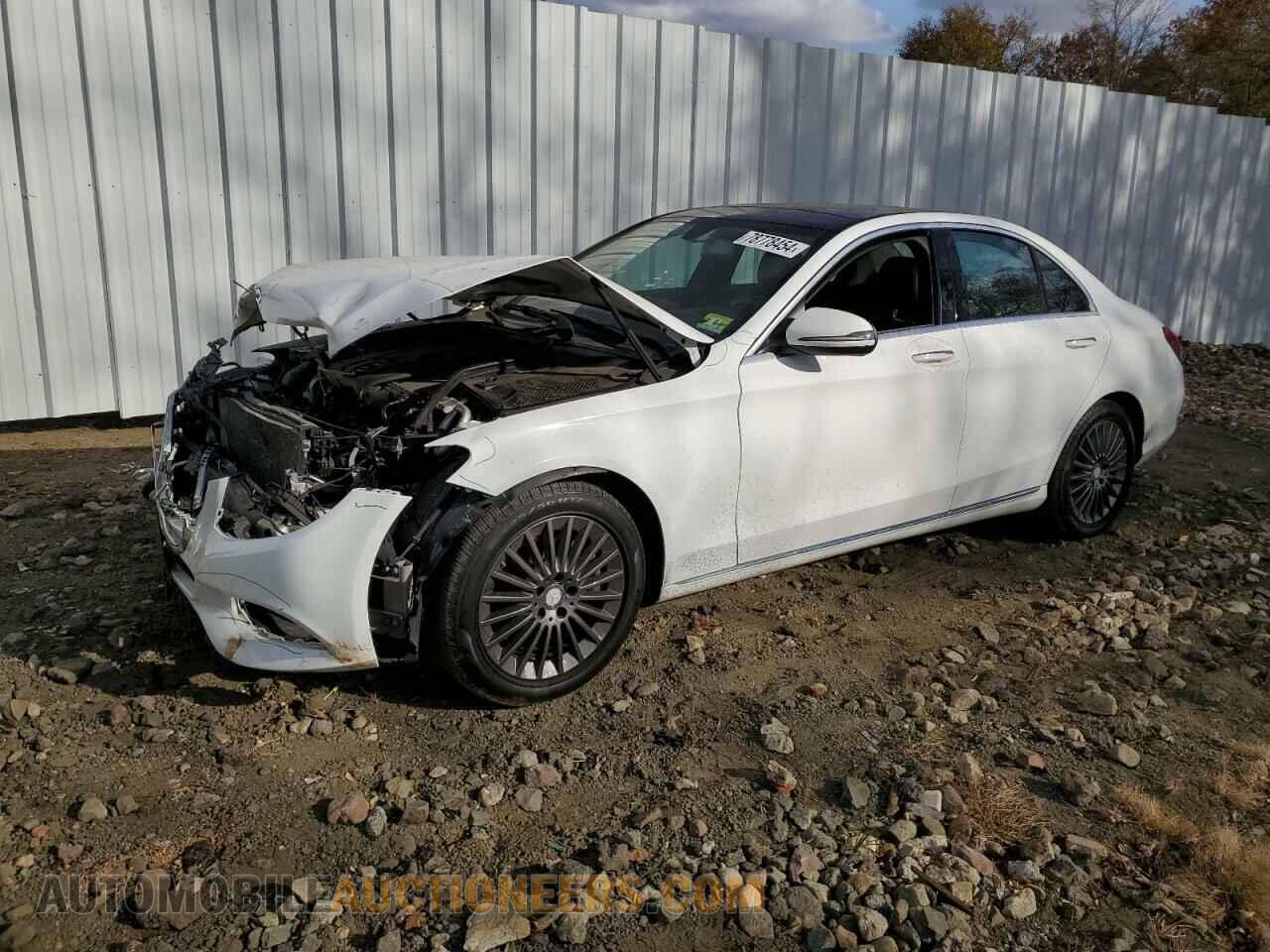55SWF4KB5GU097690 MERCEDES-BENZ C-CLASS 2016