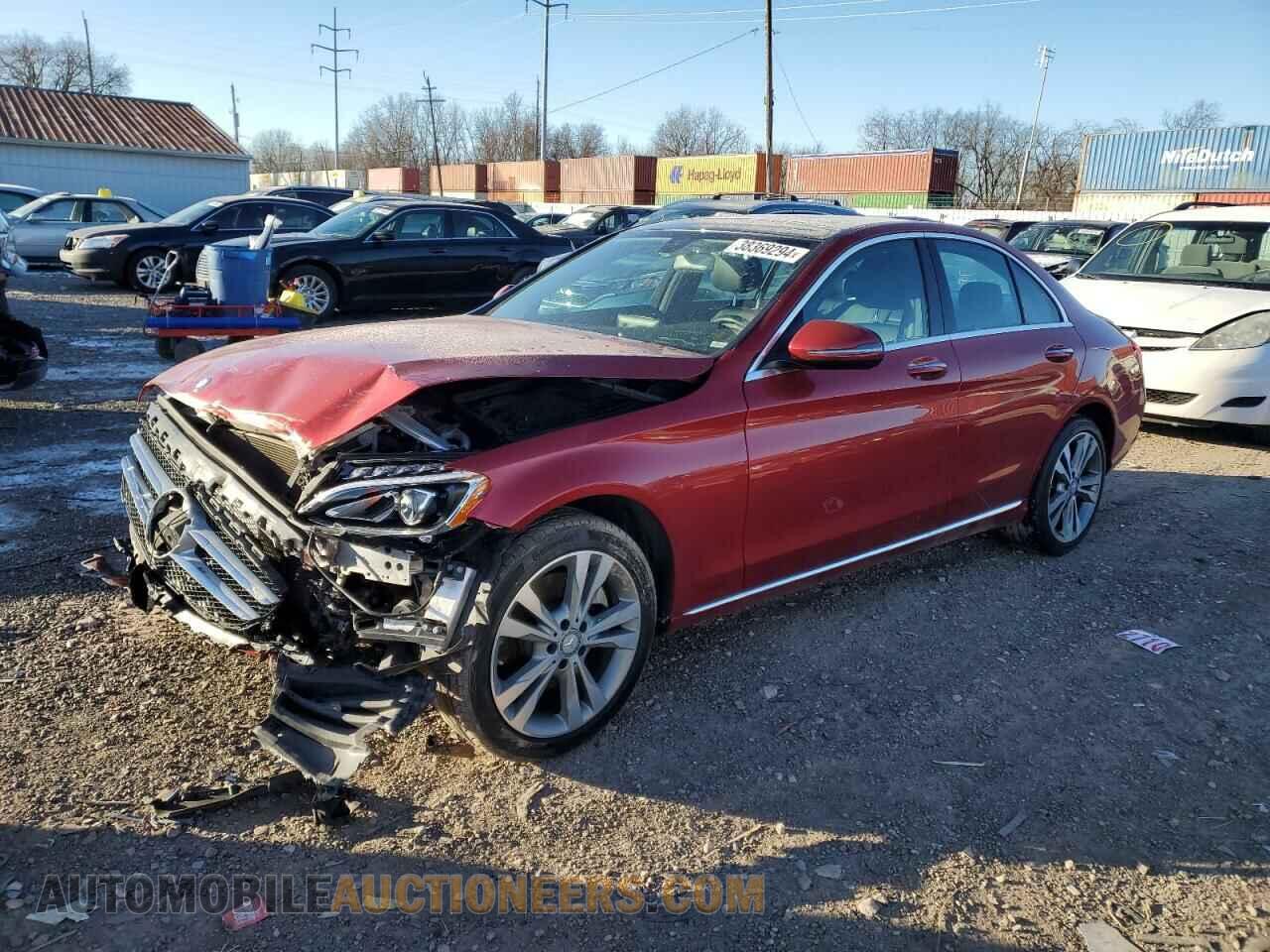 55SWF4KB5GU101575 MERCEDES-BENZ C-CLASS 2016