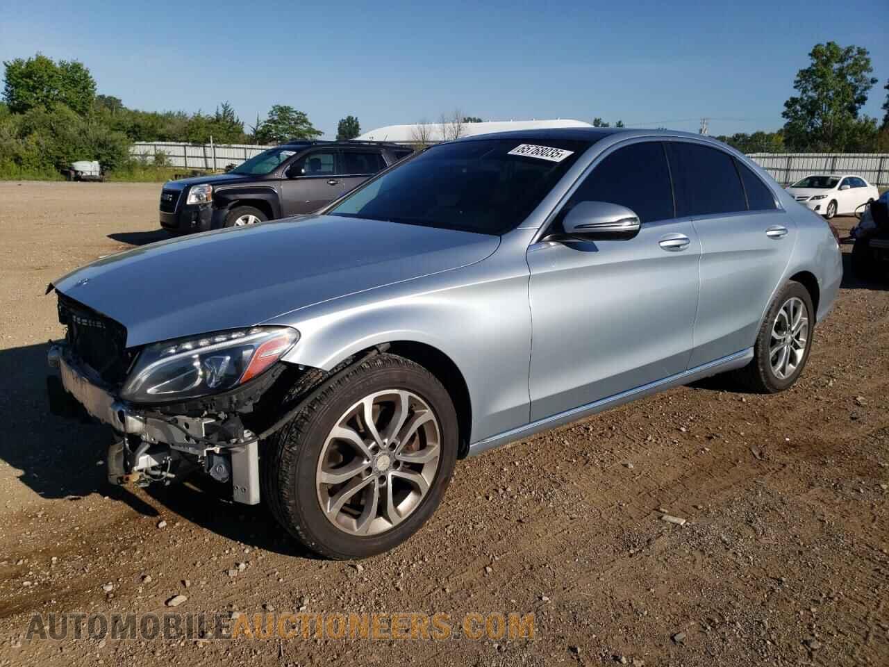 55SWF4KB5GU103083 MERCEDES-BENZ C-CLASS 2016