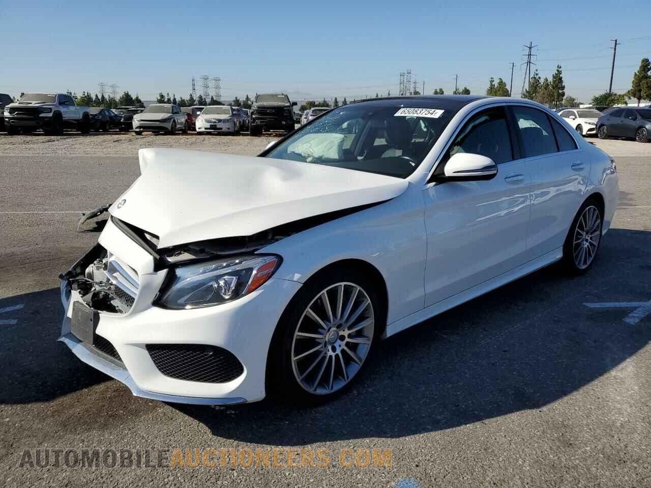 55SWF4KB5GU103634 MERCEDES-BENZ C-CLASS 2016