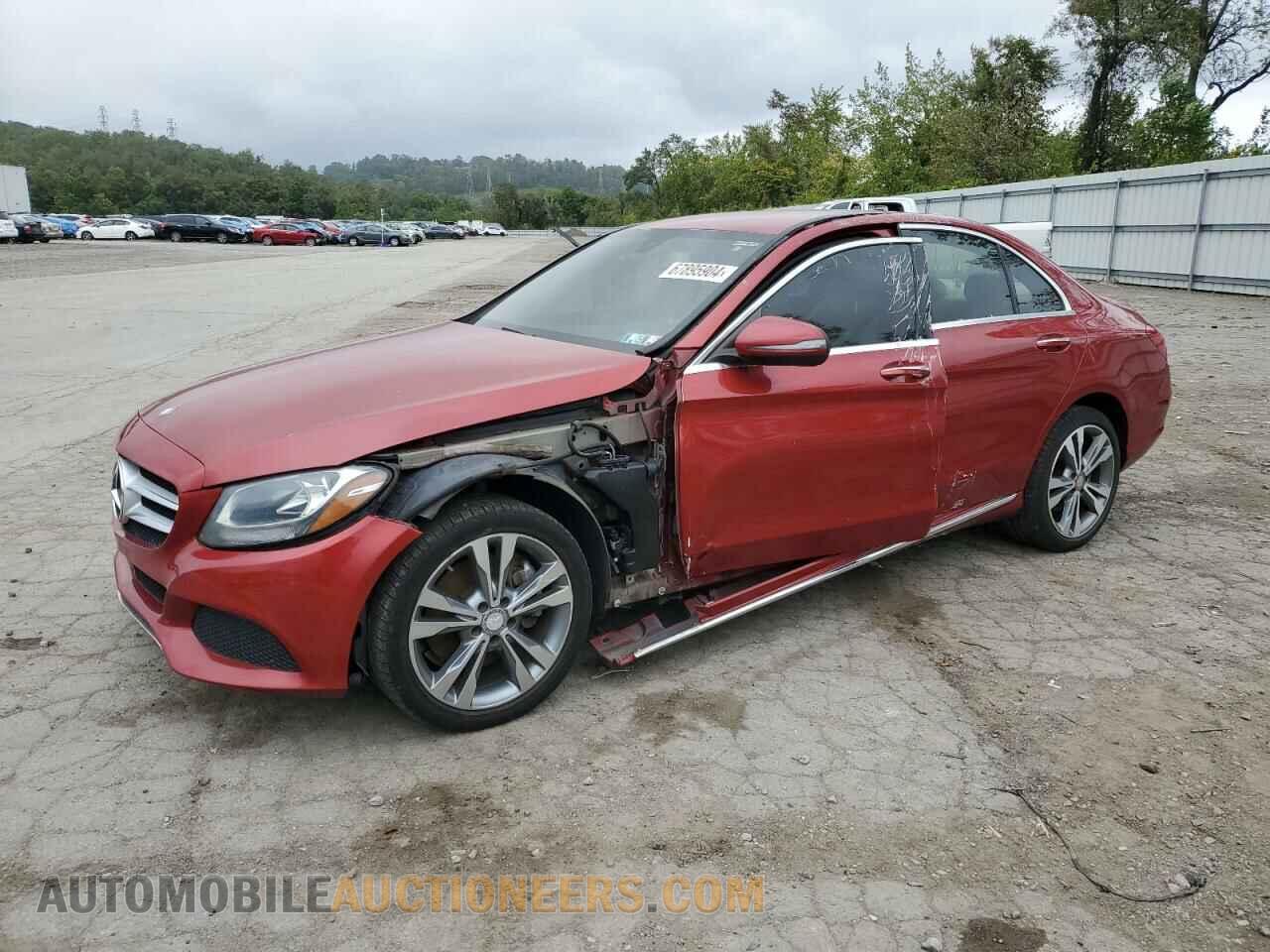 55SWF4KB5GU115377 MERCEDES-BENZ C-CLASS 2016