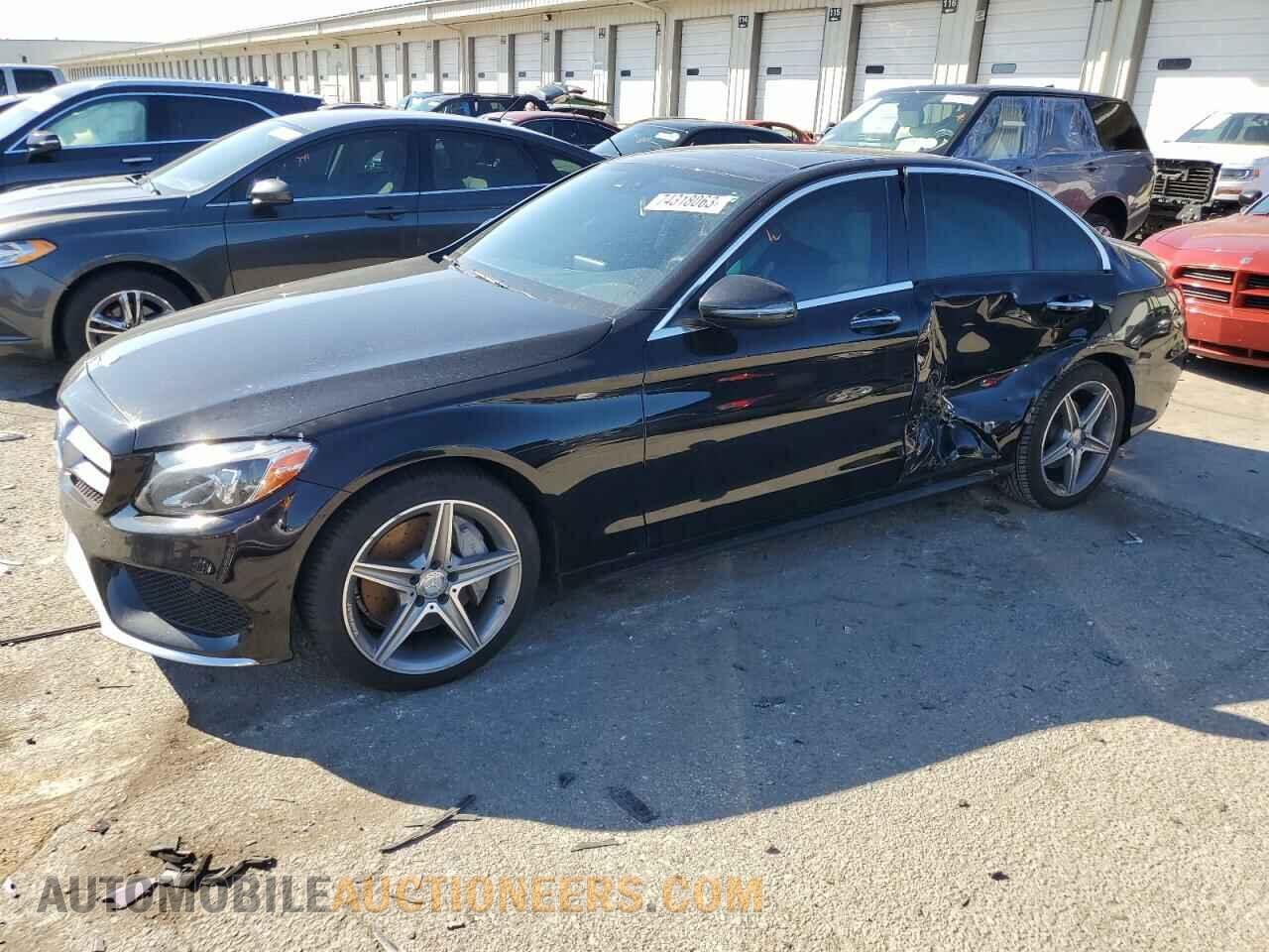 55SWF4KB5GU133667 MERCEDES-BENZ C-CLASS 2016