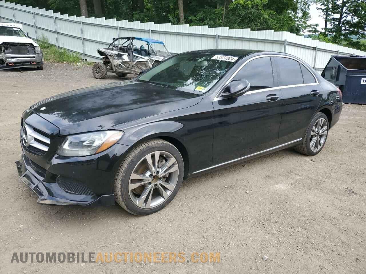 55SWF4KB5GU134009 MERCEDES-BENZ C-CLASS 2016