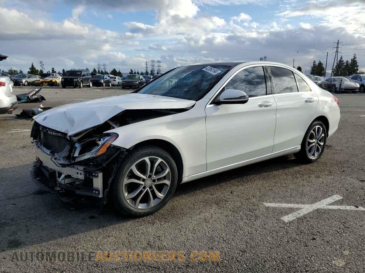 55SWF4KB5GU135290 MERCEDES-BENZ C-CLASS 2016