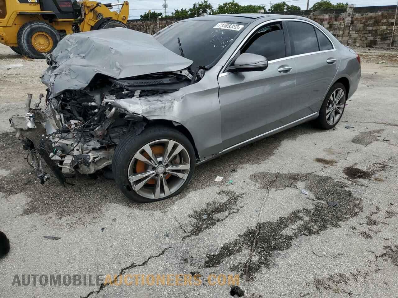 55SWF4KB5GU138352 MERCEDES-BENZ C-CLASS 2016