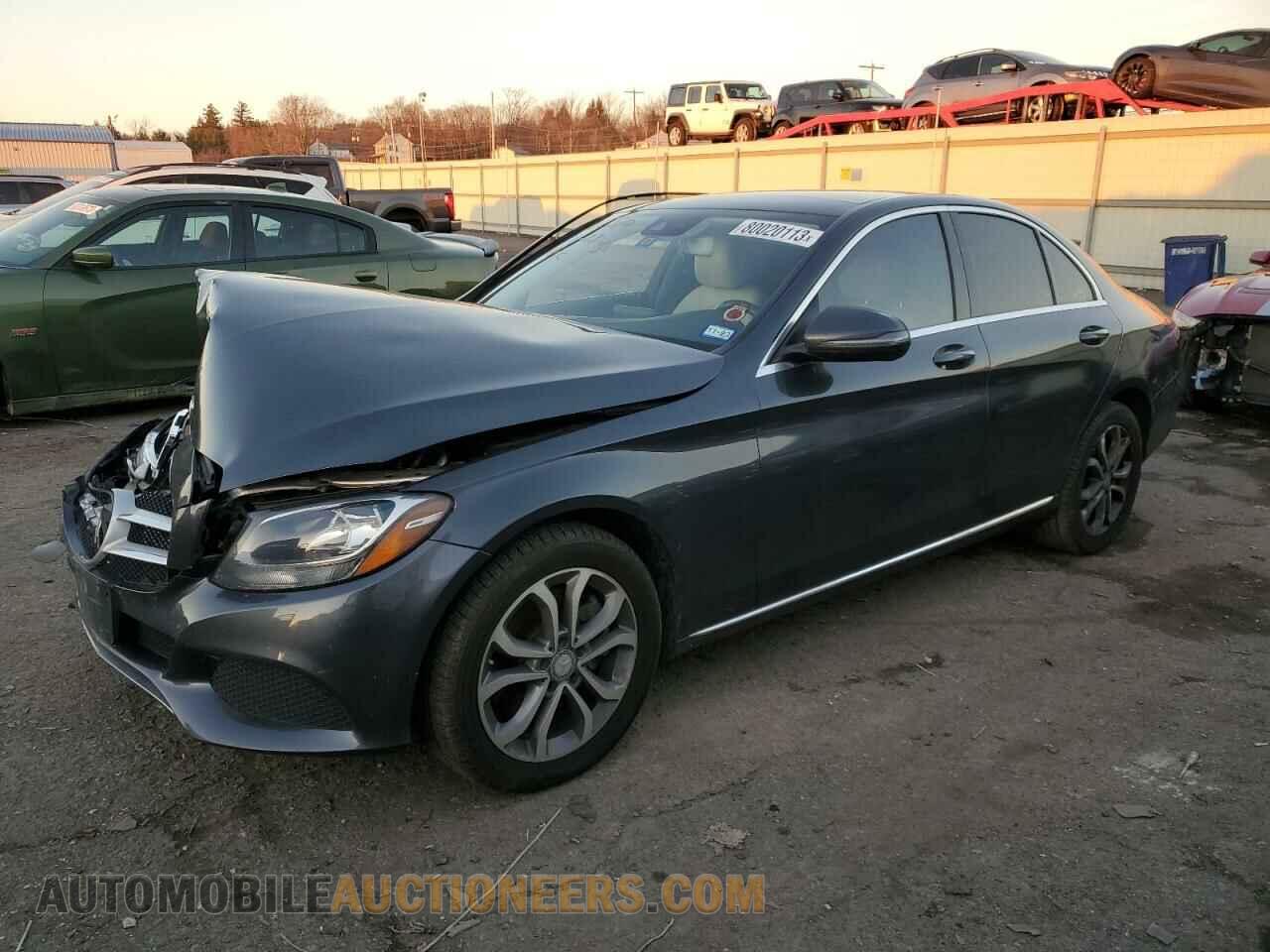 55SWF4KB5GU143633 MERCEDES-BENZ C-CLASS 2016