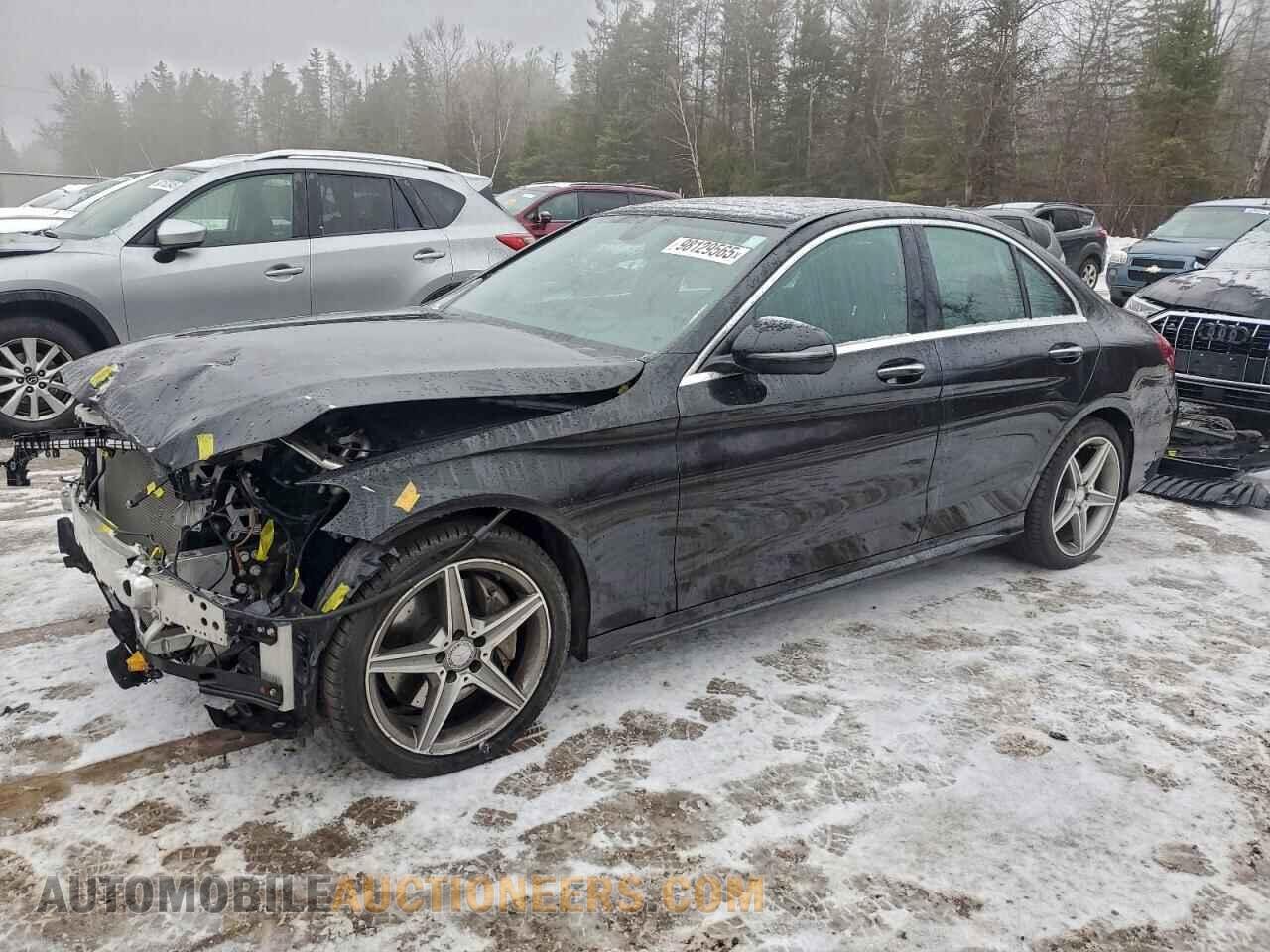55SWF4KB5GU155829 MERCEDES-BENZ C-CLASS 2016