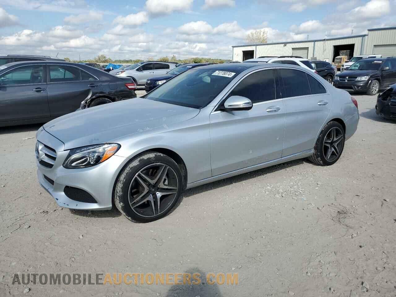 55SWF4KB5GU167074 MERCEDES-BENZ C-CLASS 2016
