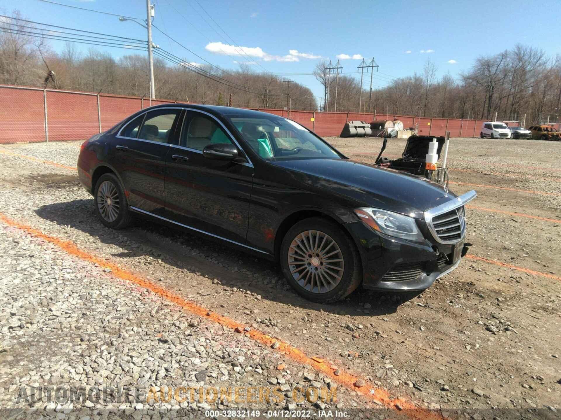 55SWF4KB5GU167589 MERCEDES-BENZ C-CLASS 2016