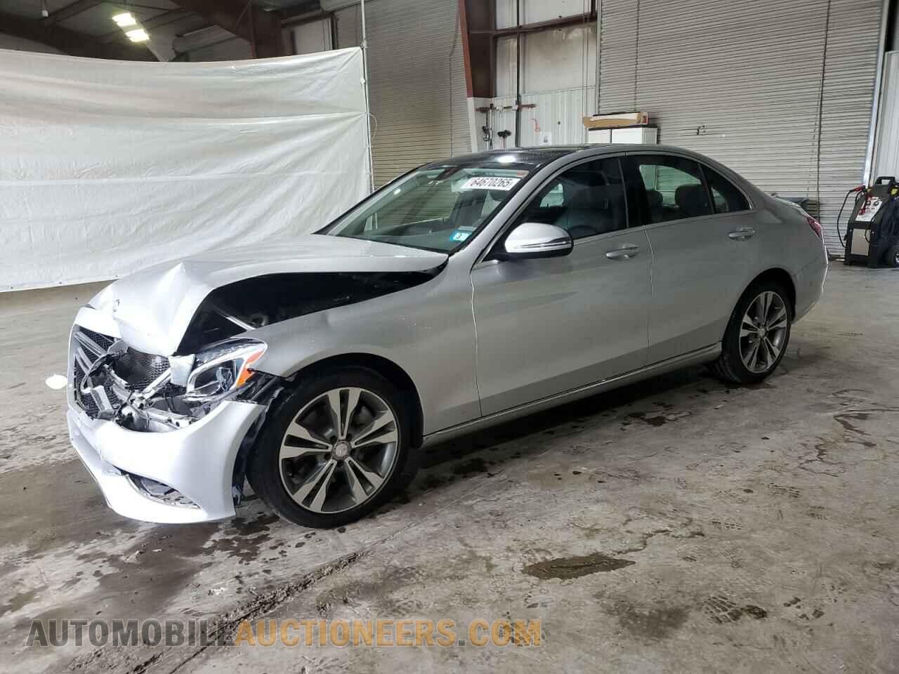 55SWF4KB5HU181784 MERCEDES-BENZ C-CLASS 2017
