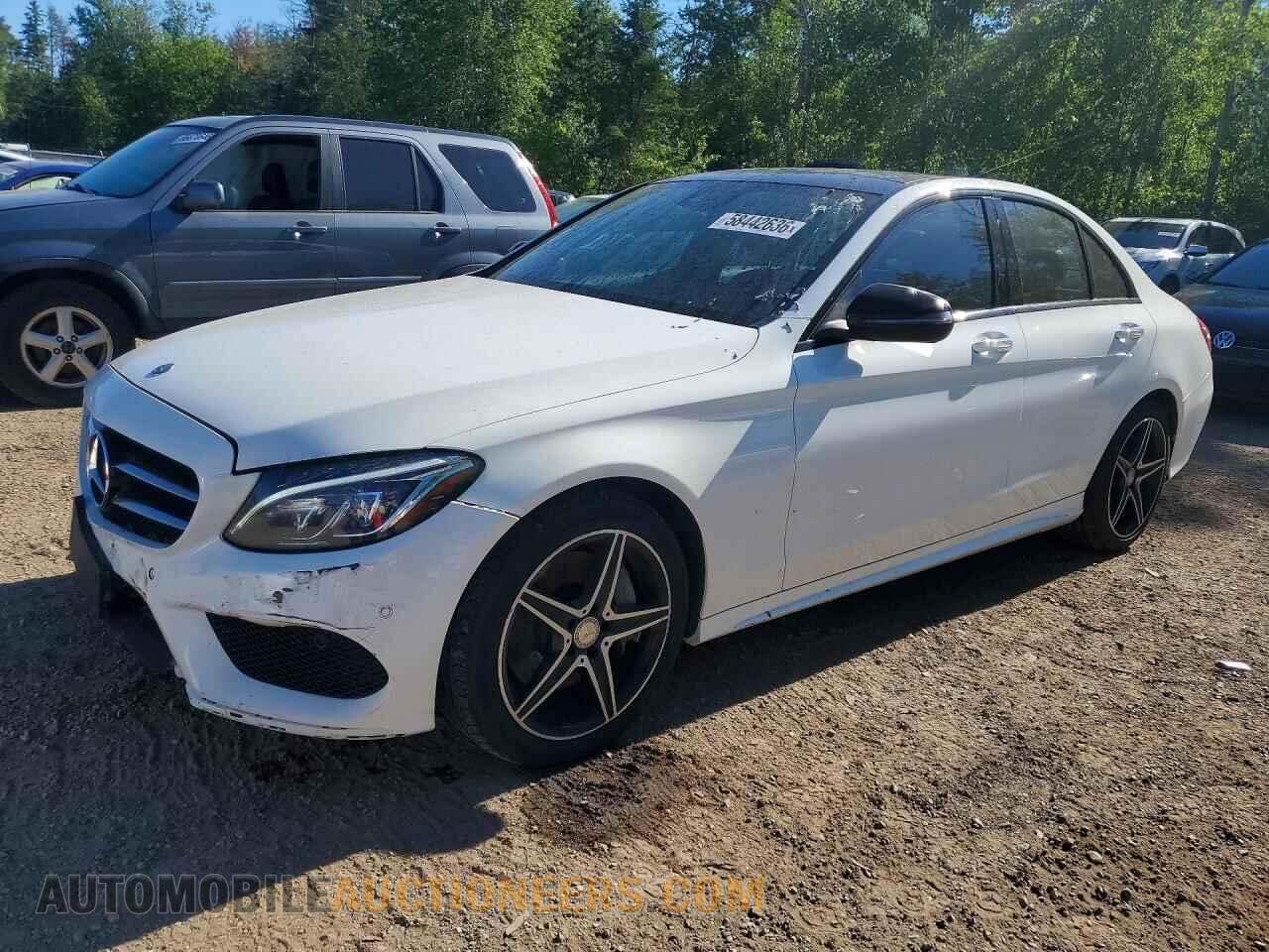 55SWF4KB5HU185026 MERCEDES-BENZ C-CLASS 2017