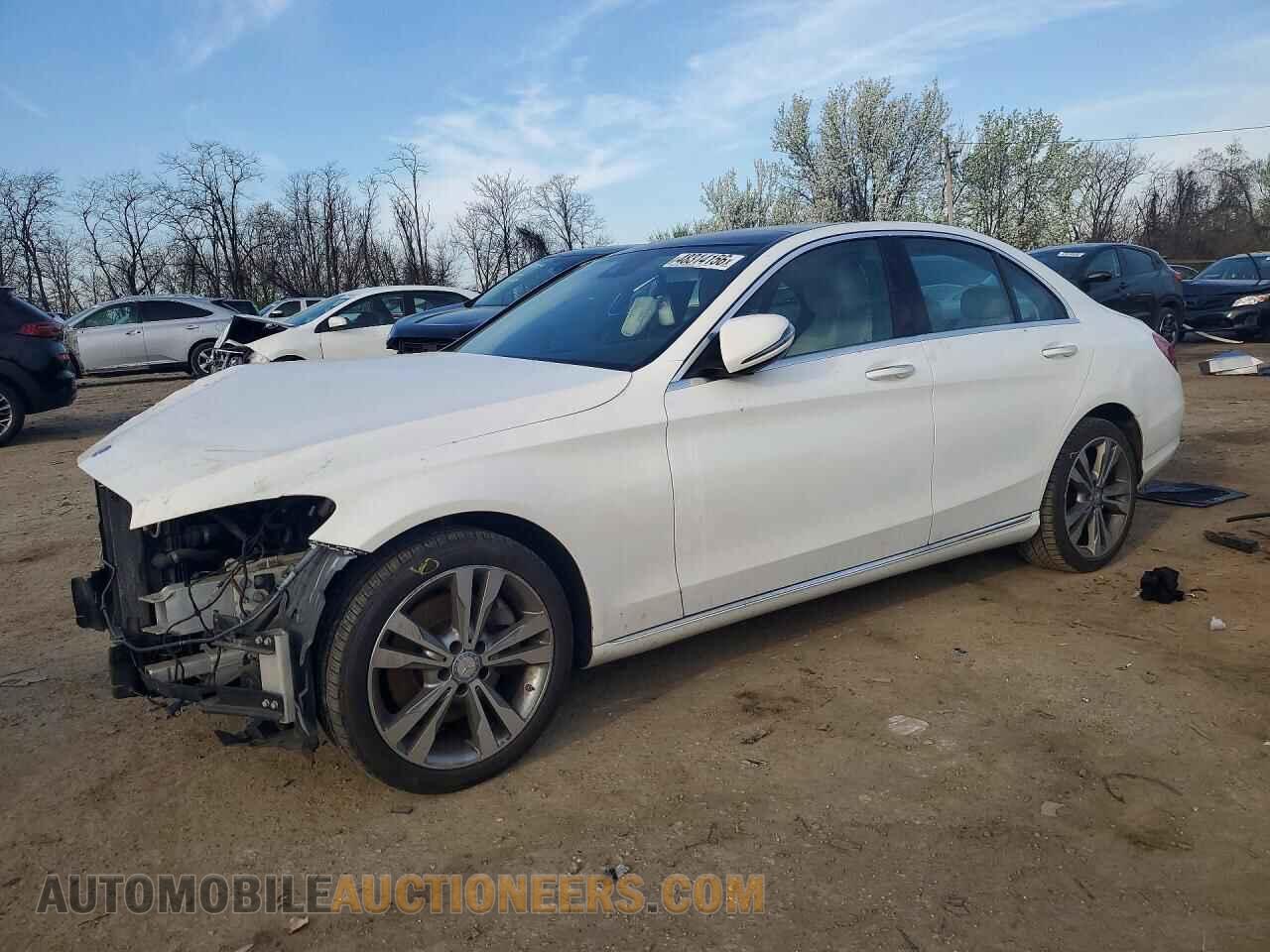 55SWF4KB5HU189433 MERCEDES-BENZ C-CLASS 2017