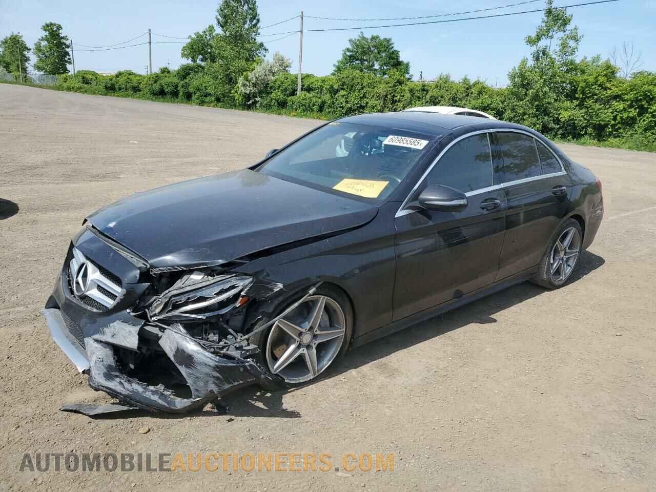 55SWF4KB5HU200575 MERCEDES-BENZ C-CLASS 2017