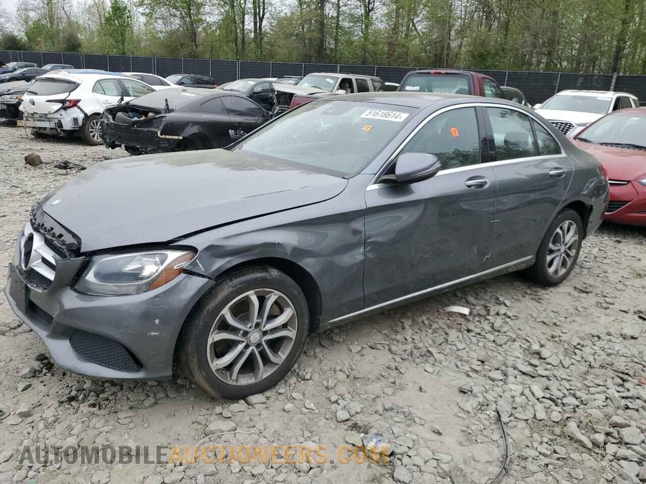 55SWF4KB5HU201855 MERCEDES-BENZ C-CLASS 2017