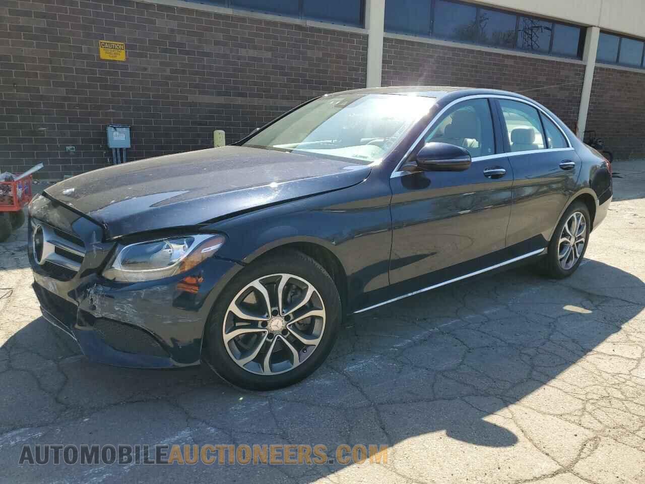 55SWF4KB5HU203587 MERCEDES-BENZ C-CLASS 2017