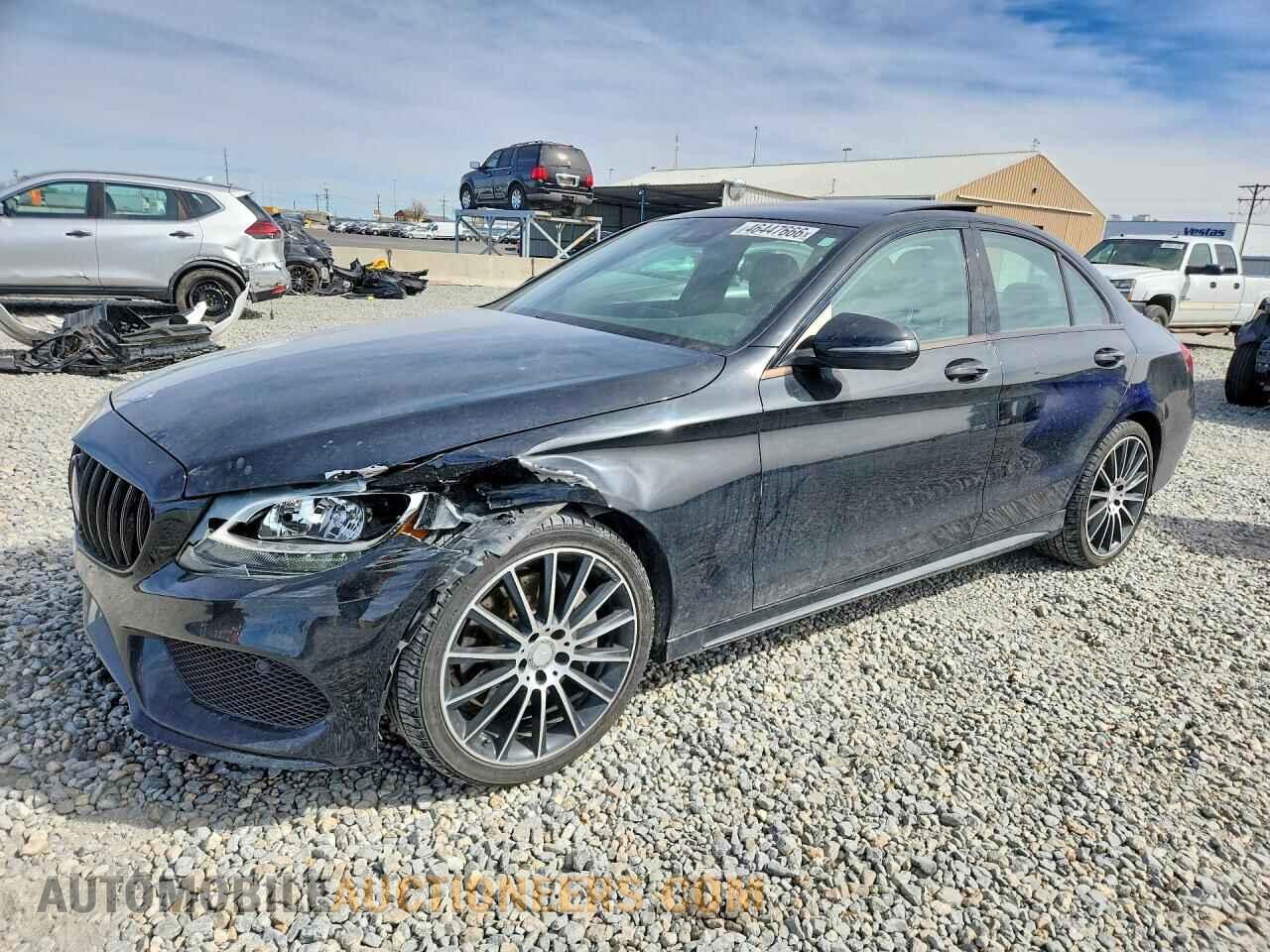 55SWF4KB5HU206604 MERCEDES-BENZ C-CLASS 2017