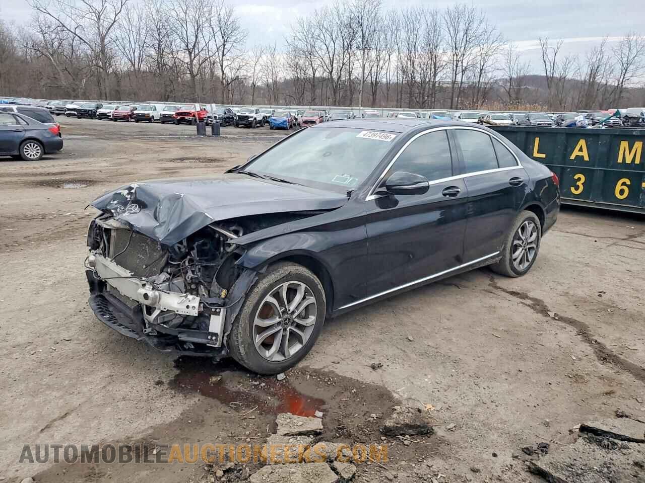 55SWF4KB5HU219661 MERCEDES-BENZ C-CLASS 2017