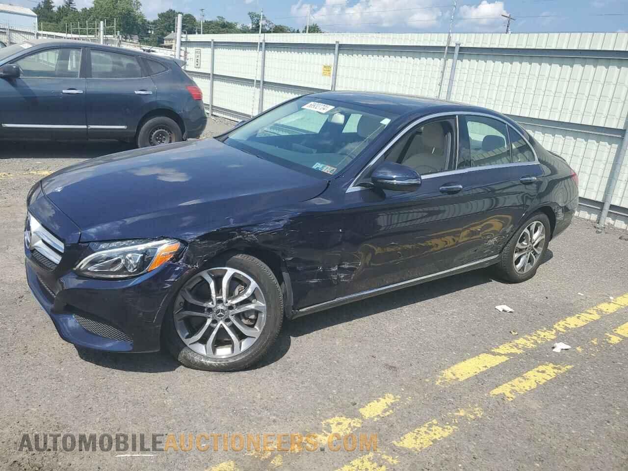 55SWF4KB5HU223970 MERCEDES-BENZ C-CLASS 2017