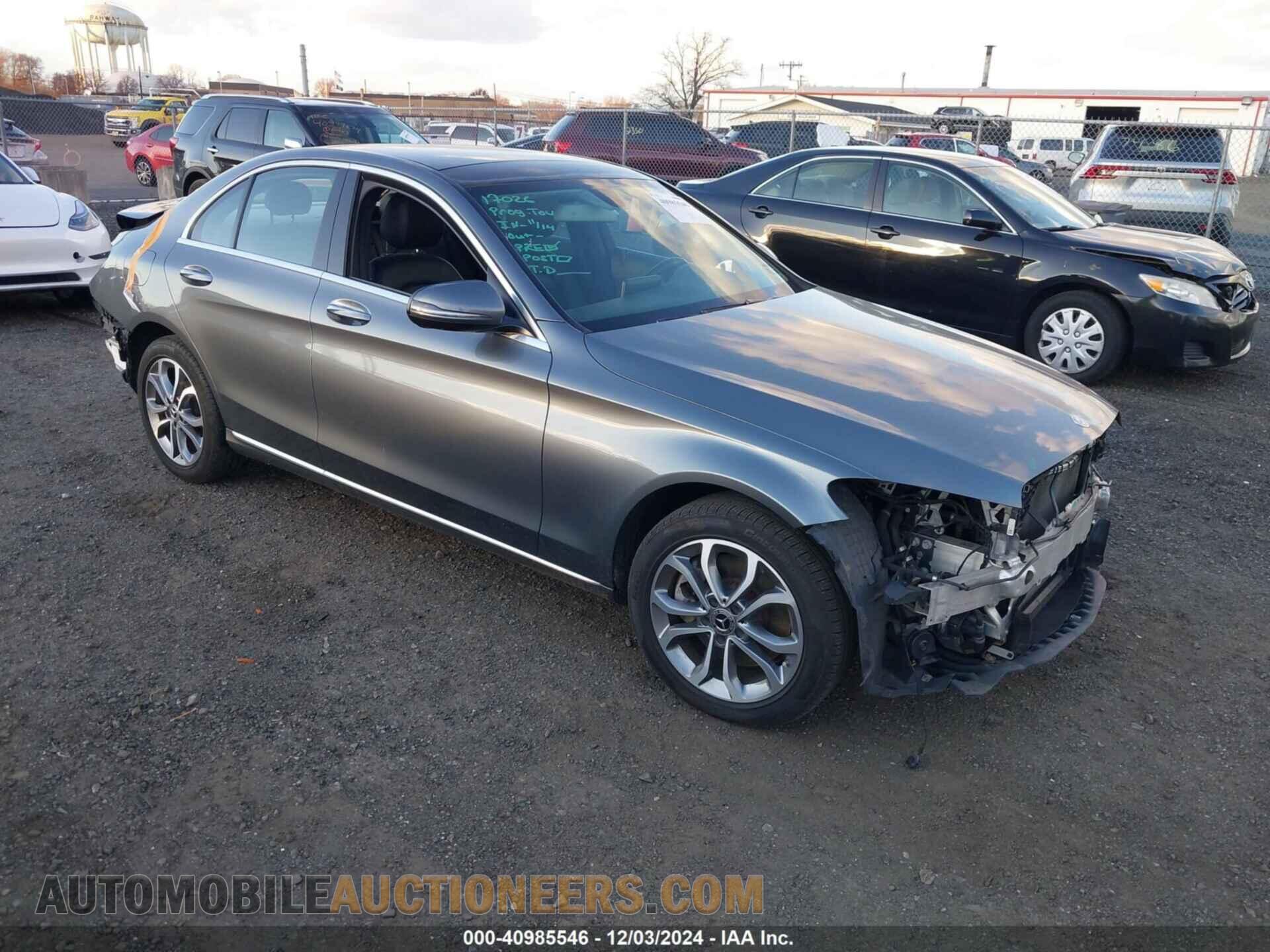 55SWF4KB5HU229509 MERCEDES-BENZ C 300 2017