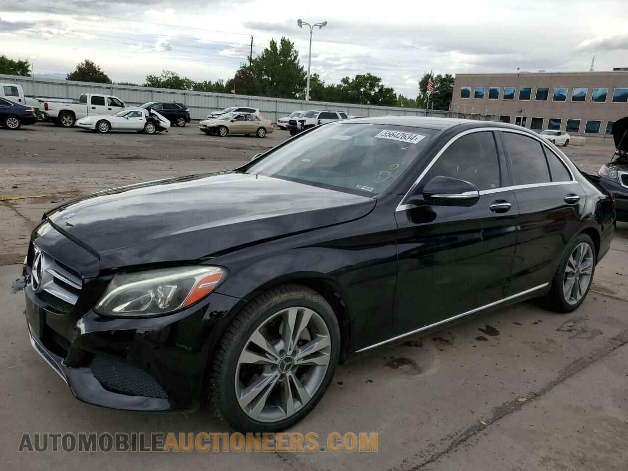 55SWF4KB6FU004321 MERCEDES-BENZ C-CLASS 2015