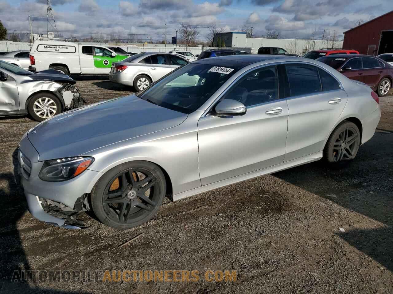 55SWF4KB6FU004772 MERCEDES-BENZ C-CLASS 2015