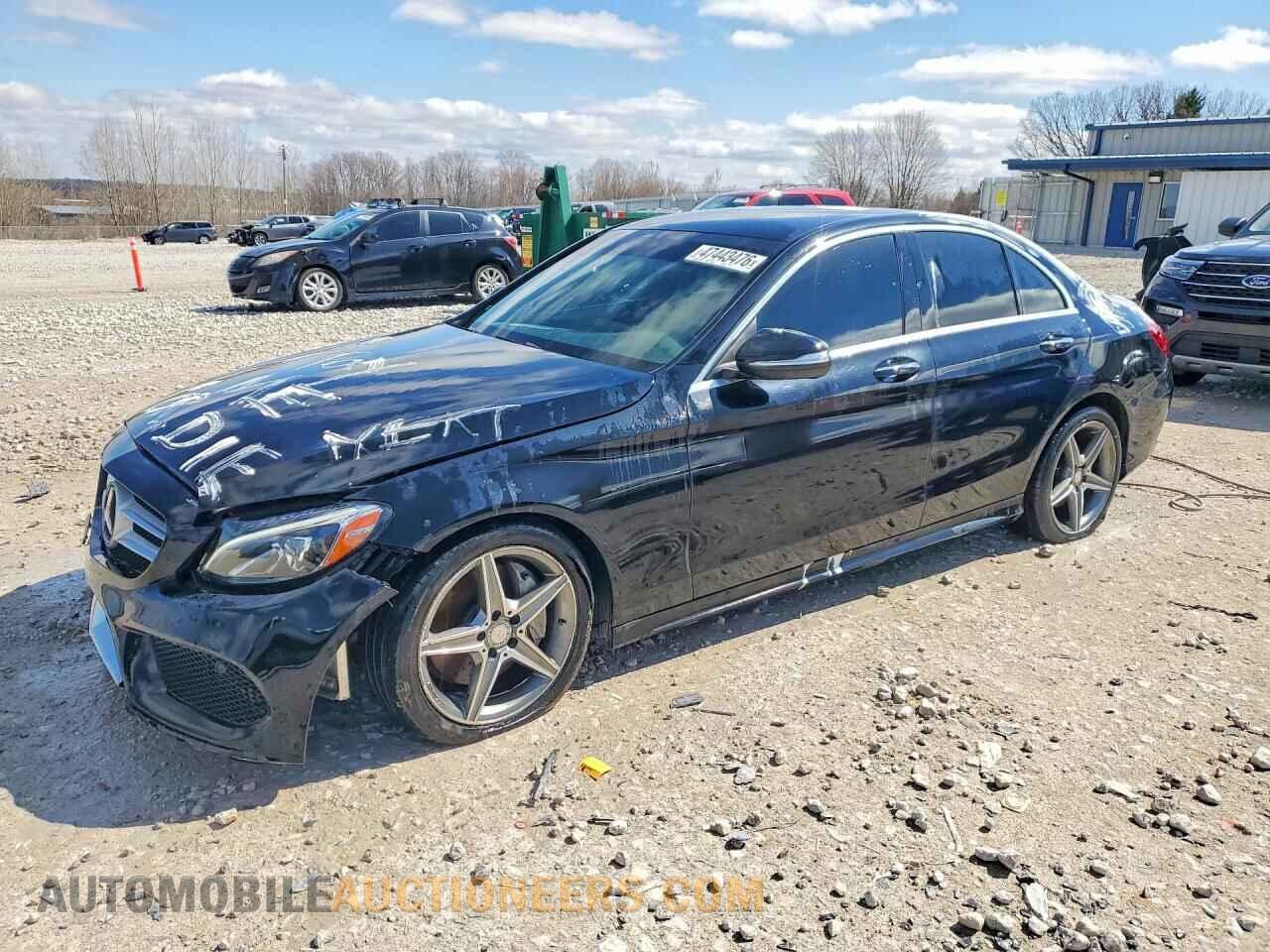 55SWF4KB6FU007560 MERCEDES-BENZ C-CLASS 2015