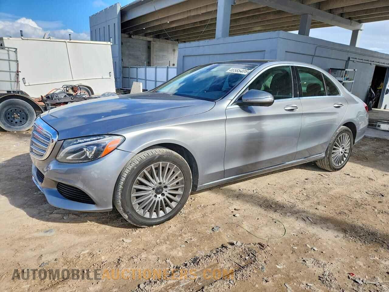 55SWF4KB6FU011849 MERCEDES-BENZ C-CLASS 2015