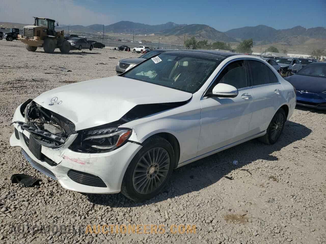 55SWF4KB6FU017635 MERCEDES-BENZ C-CLASS 2015