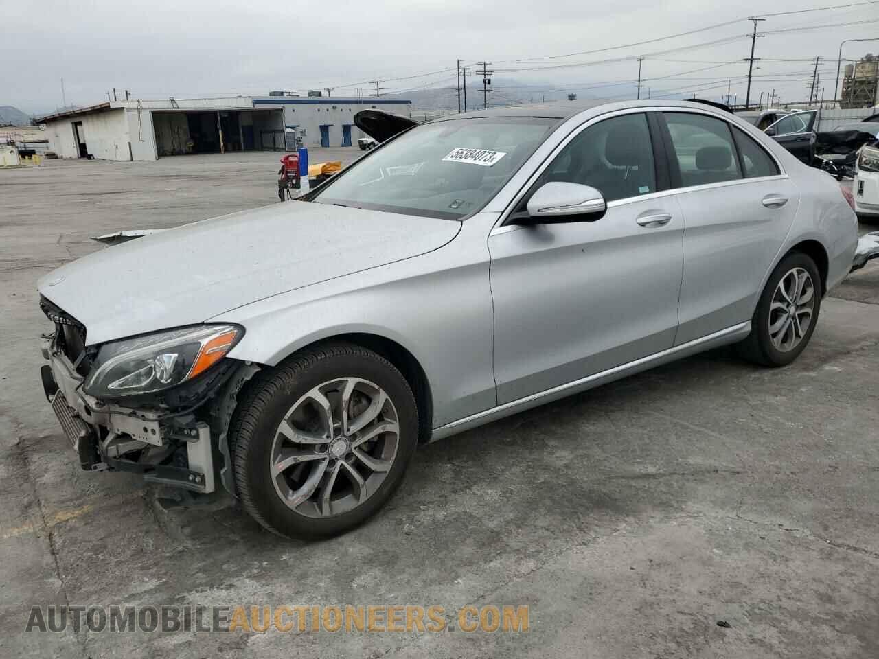 55SWF4KB6FU021359 MERCEDES-BENZ C-CLASS 2015