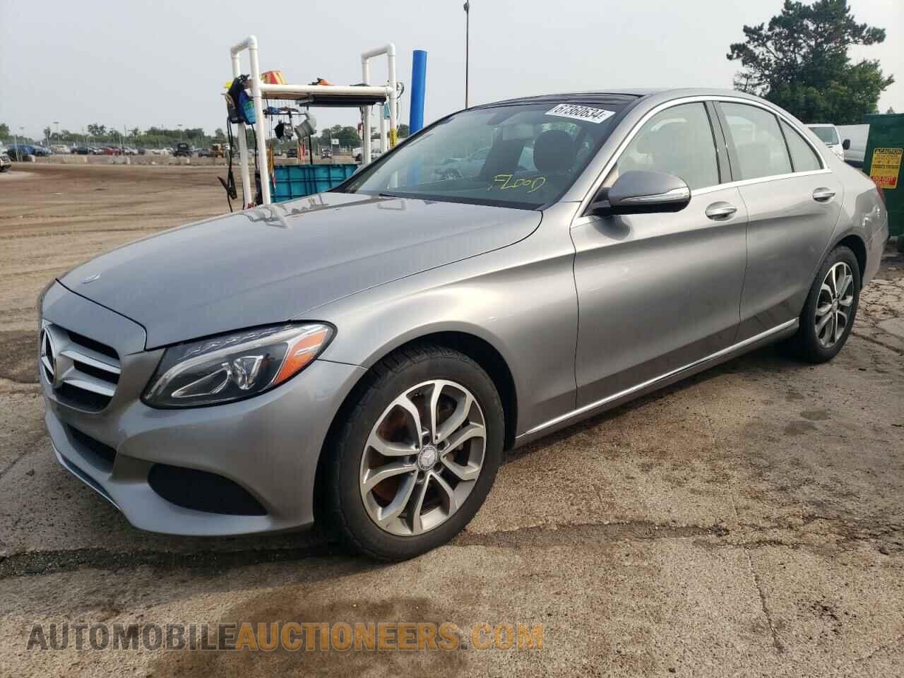 55SWF4KB6FU021894 MERCEDES-BENZ C-CLASS 2015